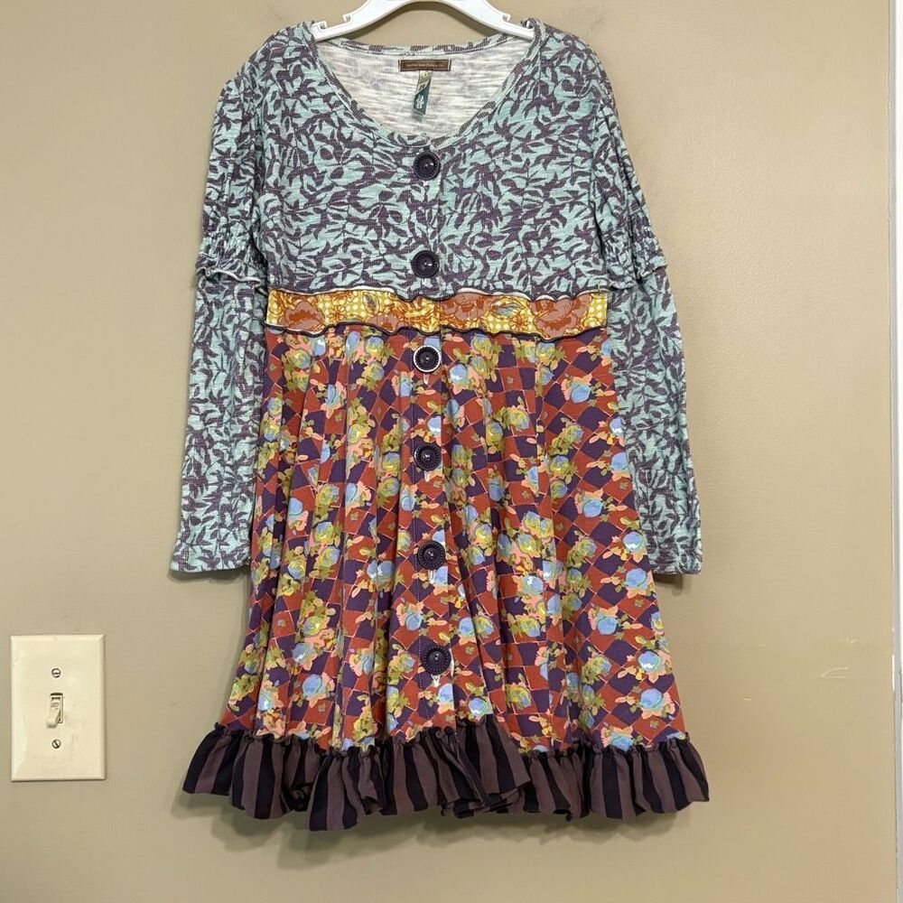 Matilda Jane Girls You & Me Bridgette Long Sleeve Dress Size 8